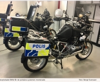 Avplockade BMW ____ får de polisiära systemen monterade