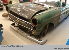 014. Prov av nya framskärmar
