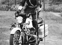 LS_LS13713 Anders Mårtensson provar serpentinen på sin mc ADA581